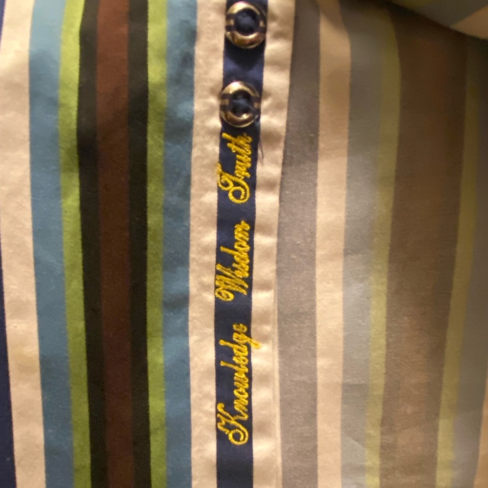 Robert Graham Size Large Button Down Multicolored… - image 4